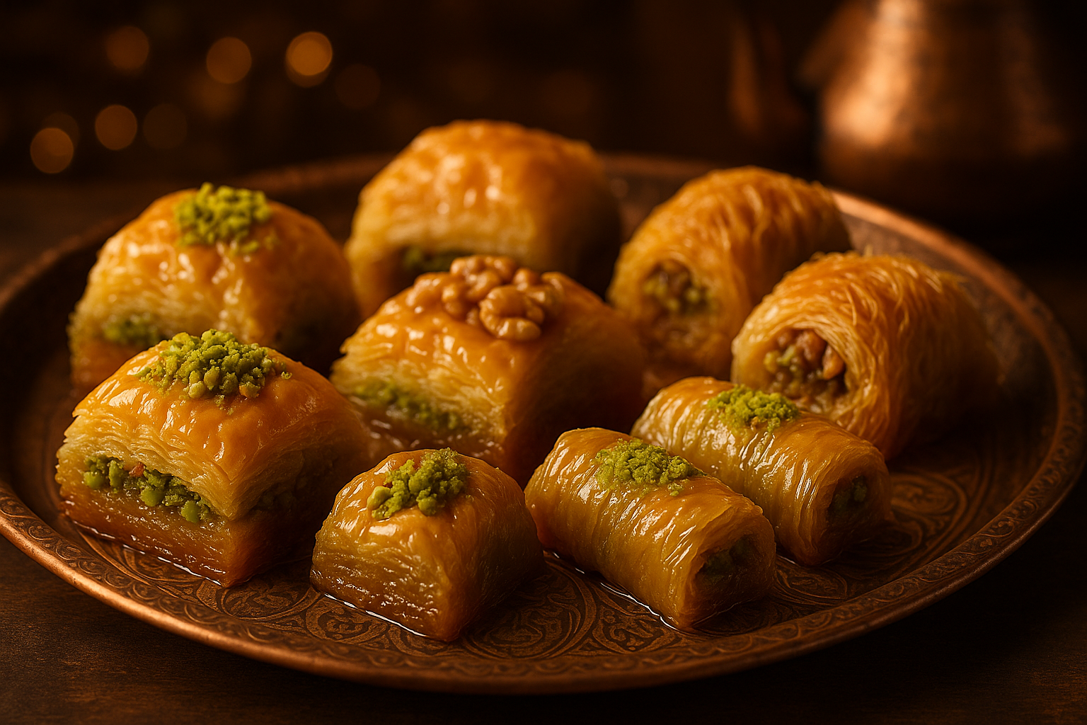 Lezzetli Türk baklavası çeşitleri